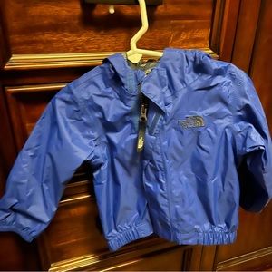 The North Face Kids Blue Raincoat Hooded Jacket